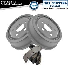 Rear Brake Drums & Shoes Kit Set for Buick Chevy Oldsmobile Pontiac picture