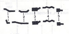 1962 OLDSMOBILE STARFIRE DUAL EXHAUST SYSTEM, ALUMINIZED WITHOUT RESONATORS picture