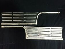 ~1964 Plymouth Sport Fury Trunk Panel Molding Set ~ USED, Decent Condition picture