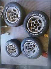14 inch pontiac honeycomb wheels gto firebird lemans trans am set of 4 picture