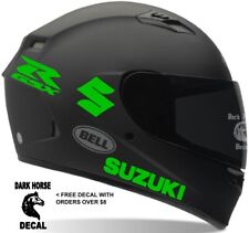  Helmet decals Suzuki R GSX Motorcycle helmet decals, Sticker 4 Suzuki 2 S 2 R picture