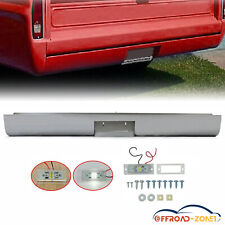 For 1967-72 Ford F100 Fleetside Truck Rear Bumper Roll pan w/ LED Light License picture