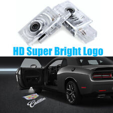 2/4x Cadillac LED Door Logo Lights Ghost Shadow Laser Welcome Projector Courtesy picture
