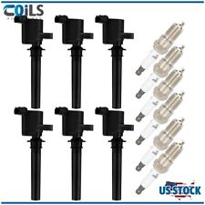 Ignition Coils & Spark Plugs Pack For Ford Escape Freestyle Mercury Montego 3.0L picture