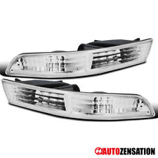 Fit 1994-1997 Acura Integra Front Bumper Lights Parking Signal Lamps Left+Right picture