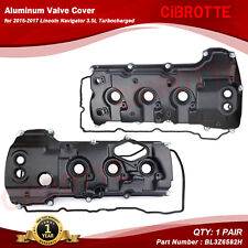 Left & Right Valve Cover w/ Gasket for 15-17 Lincoln Navigator 3.5L Turbocharged picture