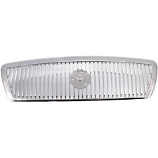 Grille For 2003-2005 Mercury Grand Marquis Monotone Chrome Shell and Insert picture