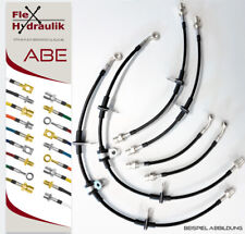 Steel Flex Brake Hoses for Ford Cortina 1100 STAINLESS STEEL picture