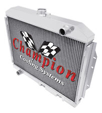 2 Row Aluminum Champion Radiator for 1972 1973 1974 1975 1976 AMC Gremlin #EC403 picture