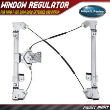 Manual Window Regulator for Ford F-150 2004-2008 Extended Cab Pickup Front Right picture