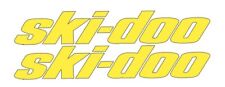 SkiDoo (x2) PAIR Logo Decal Windshield Sticker Graphics Ski Doo BRP picture
