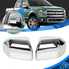 For 2015-2020 Ford F150 Top Chrome Pair Replacement Mirror Covers Caps F-150 picture