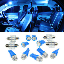 13Pcs LED Lights Interior Package Kit Ice Blue Dome Map License Plate Lamp Bulbs picture