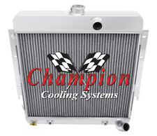 3 Row Kool Champion Radiator for 1964 Plymouth Barracuda L6 Engine #CC63DT picture