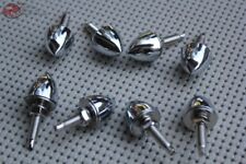 License Plate Frame License Plate Chrome Fasteners Set of 8 Ford Chevy Plymouth picture