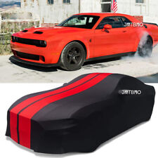 For Dodge Challenger SRT8 SE Indoor Car Full Cover Stain Stretch Protection Red picture