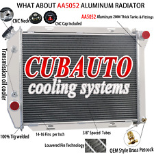 For 1967,1968 Ford LTD /Galaxie 500 /Mercury Marquis 4 Row Aluminum Radiator picture
