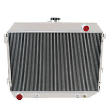 For 1970 1971 1972 Dodge Charger Coronet Plymouth GTX V8 Aluminum 3 Row Radiator picture
