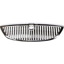 Grille For 03-11 Lincoln Town Car Chrome Shell and Insert with emblem provision picture