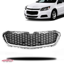 Fit For Chevrolet Malibu 2014-2015 Front Radiator Lower Grille Chrome Black picture