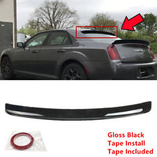 Fit For CHRYSLER 300 300C 2011-2022 Rear Roof Window Spoiler Wing Gloss Black picture