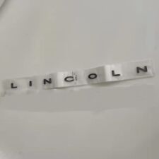 NEW All Lincoln SUV Aviator/navigator/ Black Rear Emblem Logo Letters 2020-2024 picture
