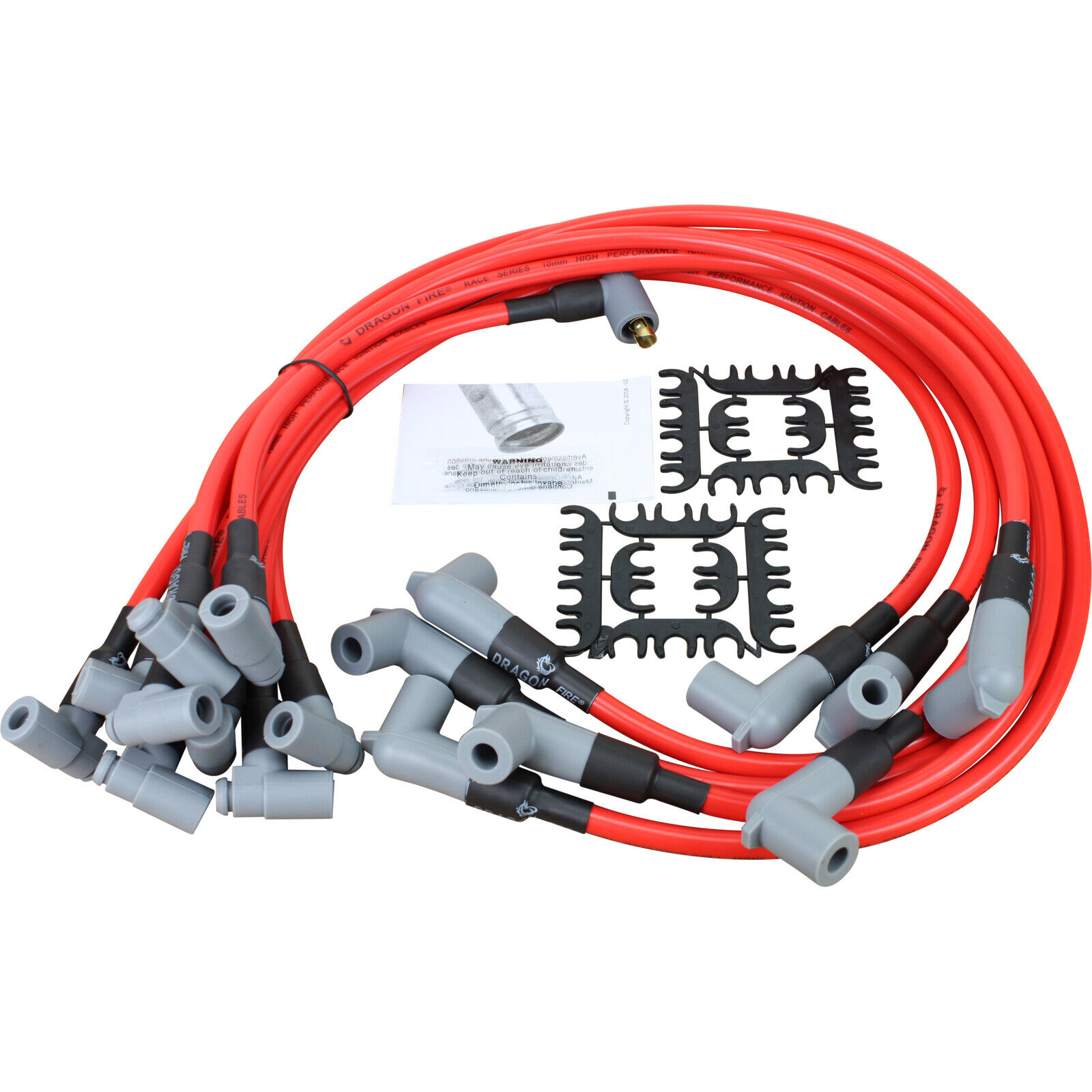 PERFORMANCE High Energy 10mm Spark Plug Wire Set for SBC BBC HEI 350 383 454 V8