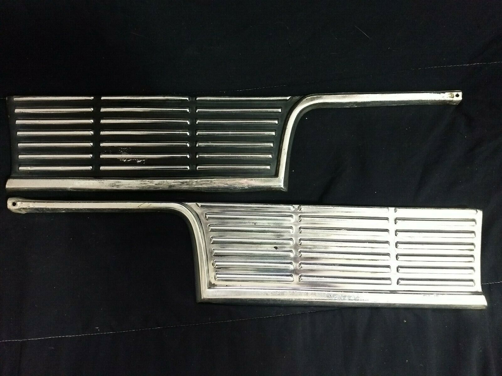 ~1964 Plymouth Sport Fury Trunk Panel Molding Set ~ USED, Decent Condition