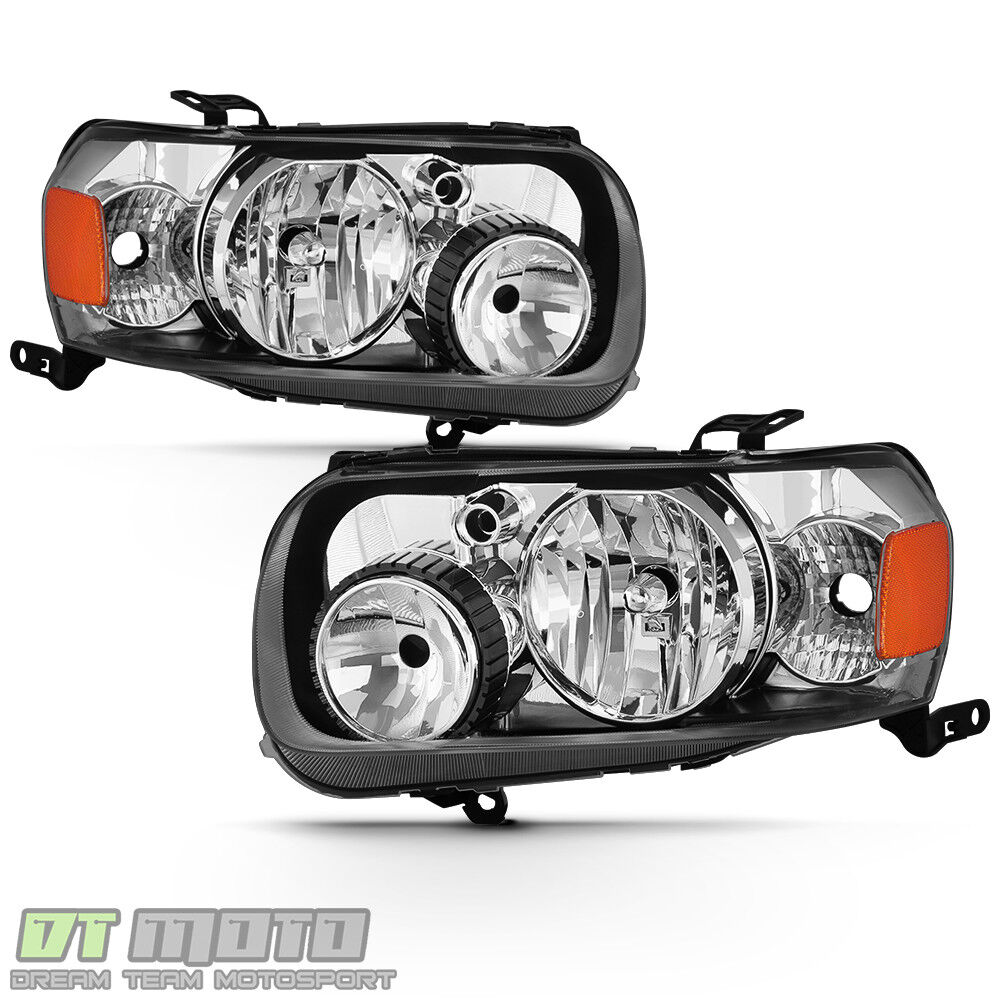 2005-2007 Ford Escape Factory Style Headlights Headlamps Replacement Left+Right