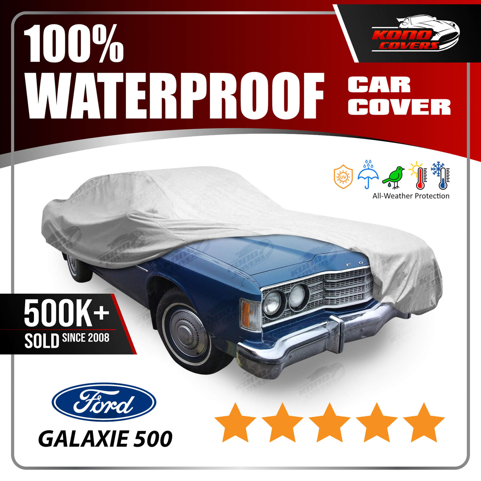 [FORD GALAXIE] CAR COVER - Ultimate Full Custom-Fit All Weather Protection