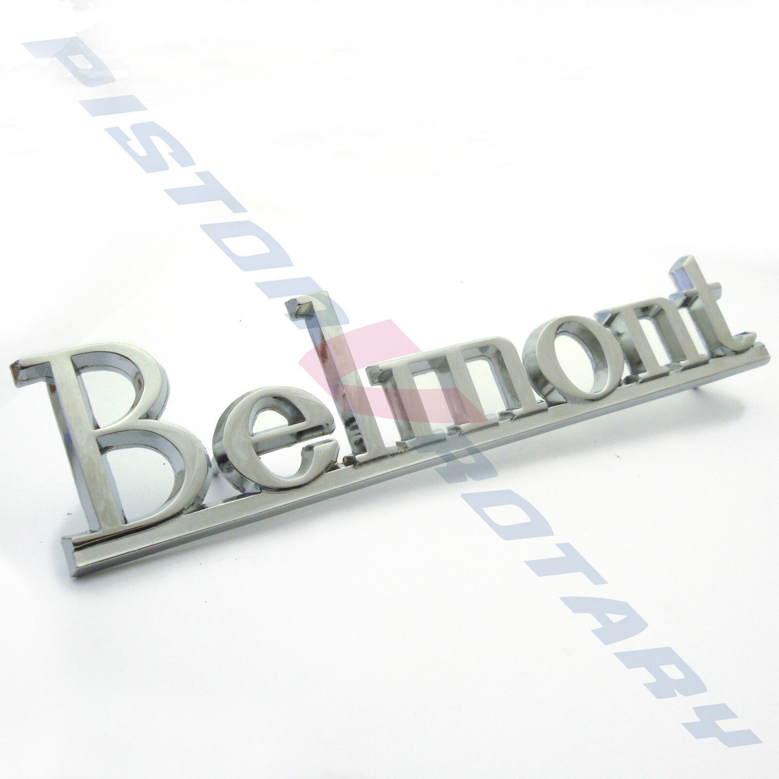 BELMONT Boot Guard Pillar Badge Brand New Chrome for HQ Fender Holden Kingswood