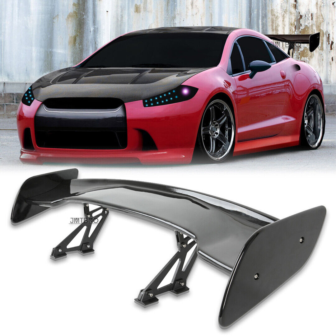 45'' GT-Style Rear Trunk Spoiler Wing Glossy Black For Mitsubishi Eclipse Spyder