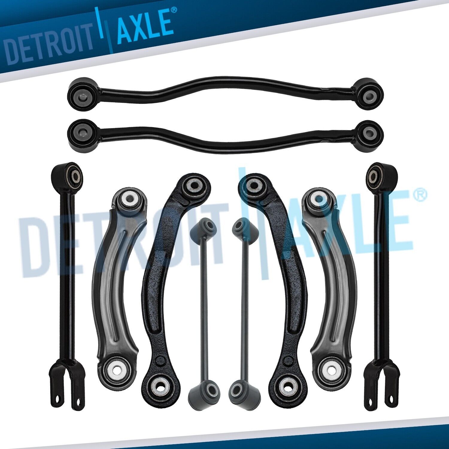 Rear Upper Lower Control Arms Sway Bars for 2005 - 2011 Charger Challenger 300