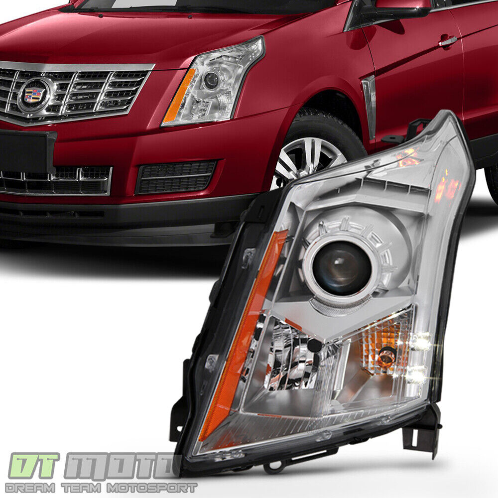 NEW [Left, Driver Side] For 2010-2016 Cadillac SRX Halogen Headlight Replacement