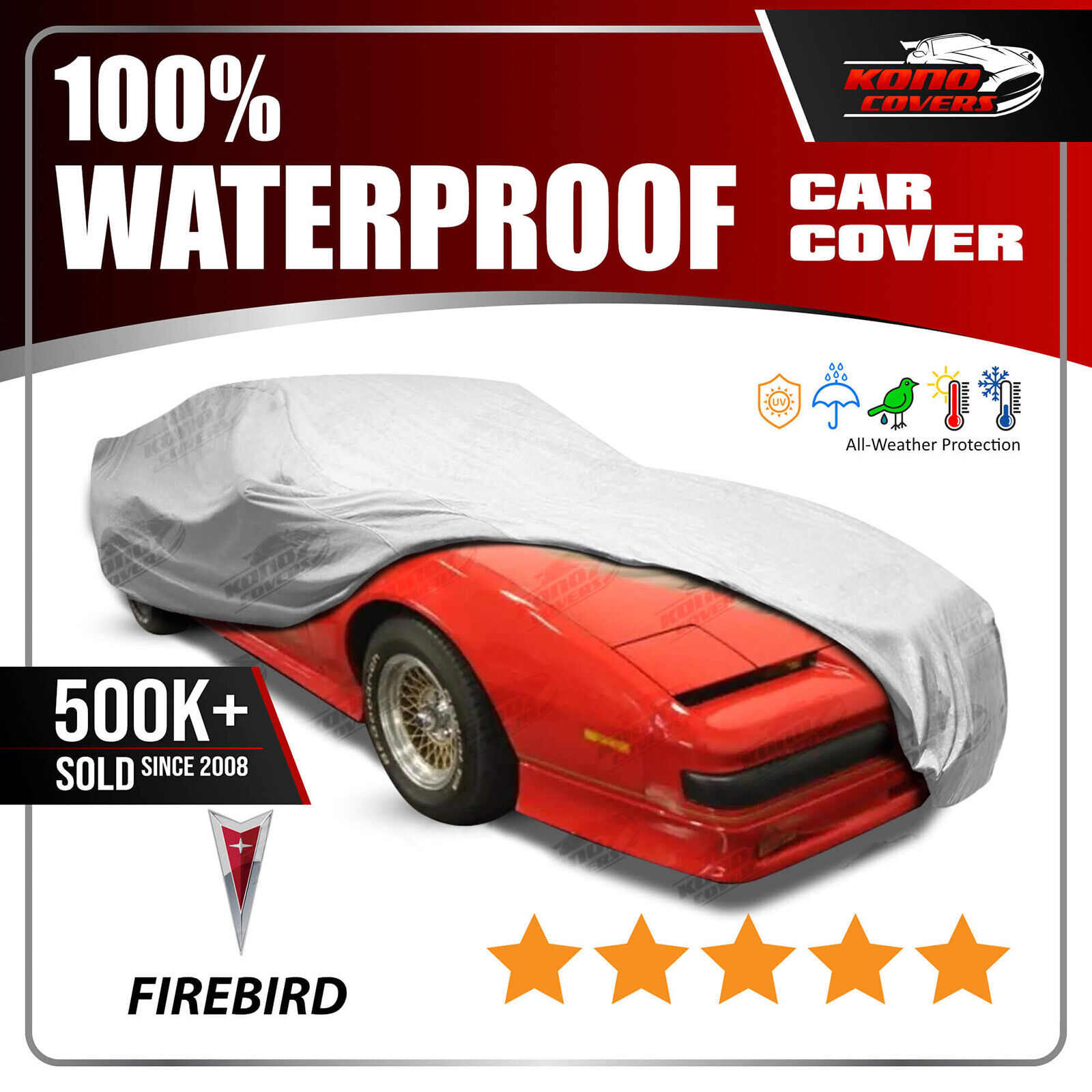 [PONTIAC FIREBIRD] CAR COVER - Ultimate Full Custom-Fit All Weather Protection