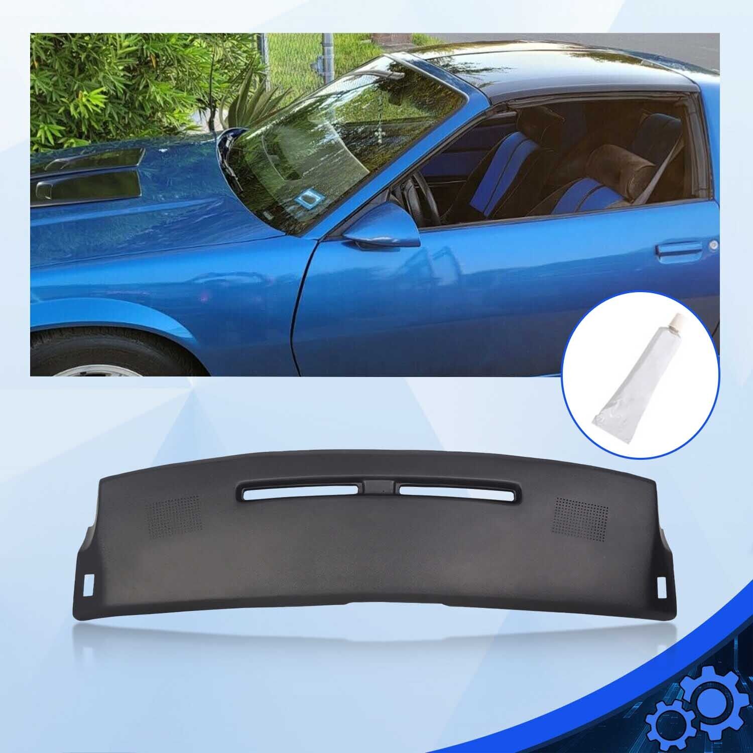 For 1984-1992 Chevrolet Camaro Dash Pad Overlay Cover Replacement