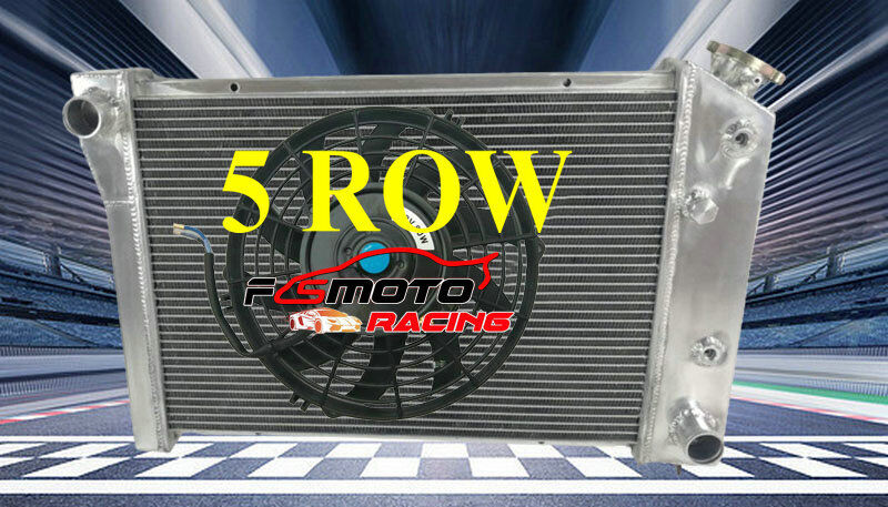 5 Row Aluminum Radiator+fan for 1978 1979 1980 Chevrolet Monza #CC469 78 79 80