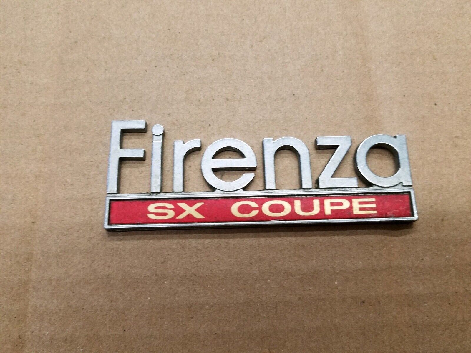 Oldsmobile OEM 1982-1988 Firenza SX Coupe Fender Emblem Badge Logo Nameplate