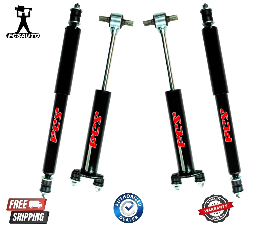New PREMIUM FCS Front & Rear Shock Absorber Set Fits Ford Mustang Mercury Cougar