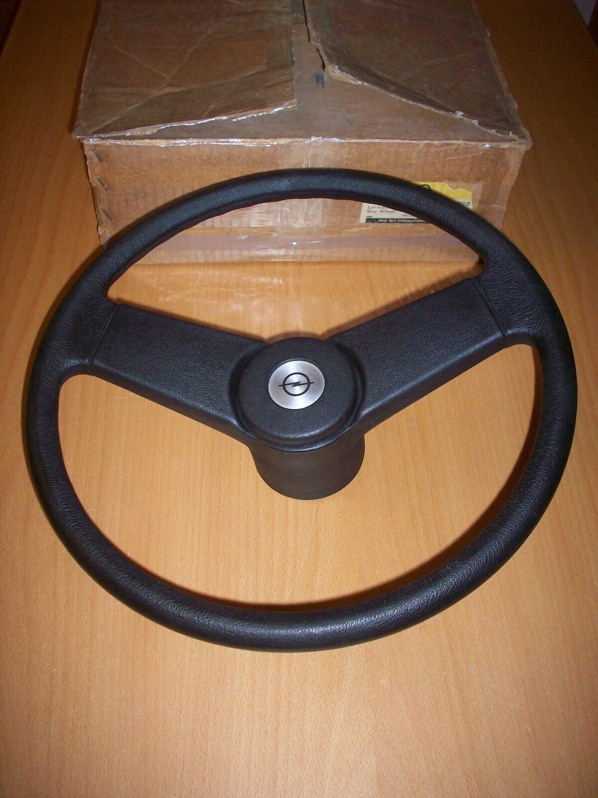 Opel Kadett C steering wheel two spokes in original box