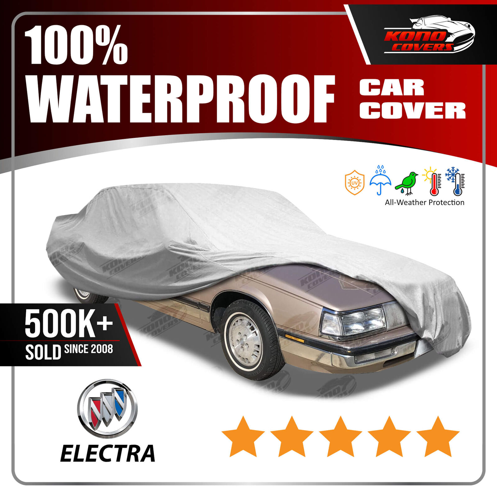 [BUICK ELECTRA] CAR COVER - Ultimate Full Custom-Fit 100% All Weather Protection