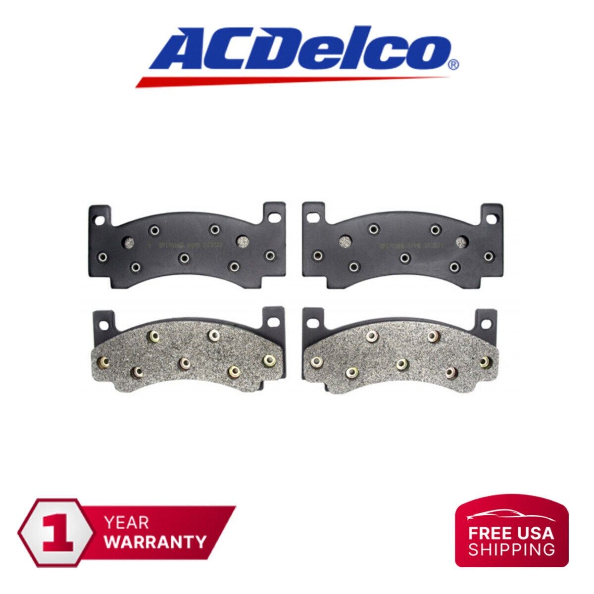 ACDelco Disc Brake Pad Set 17D39M
