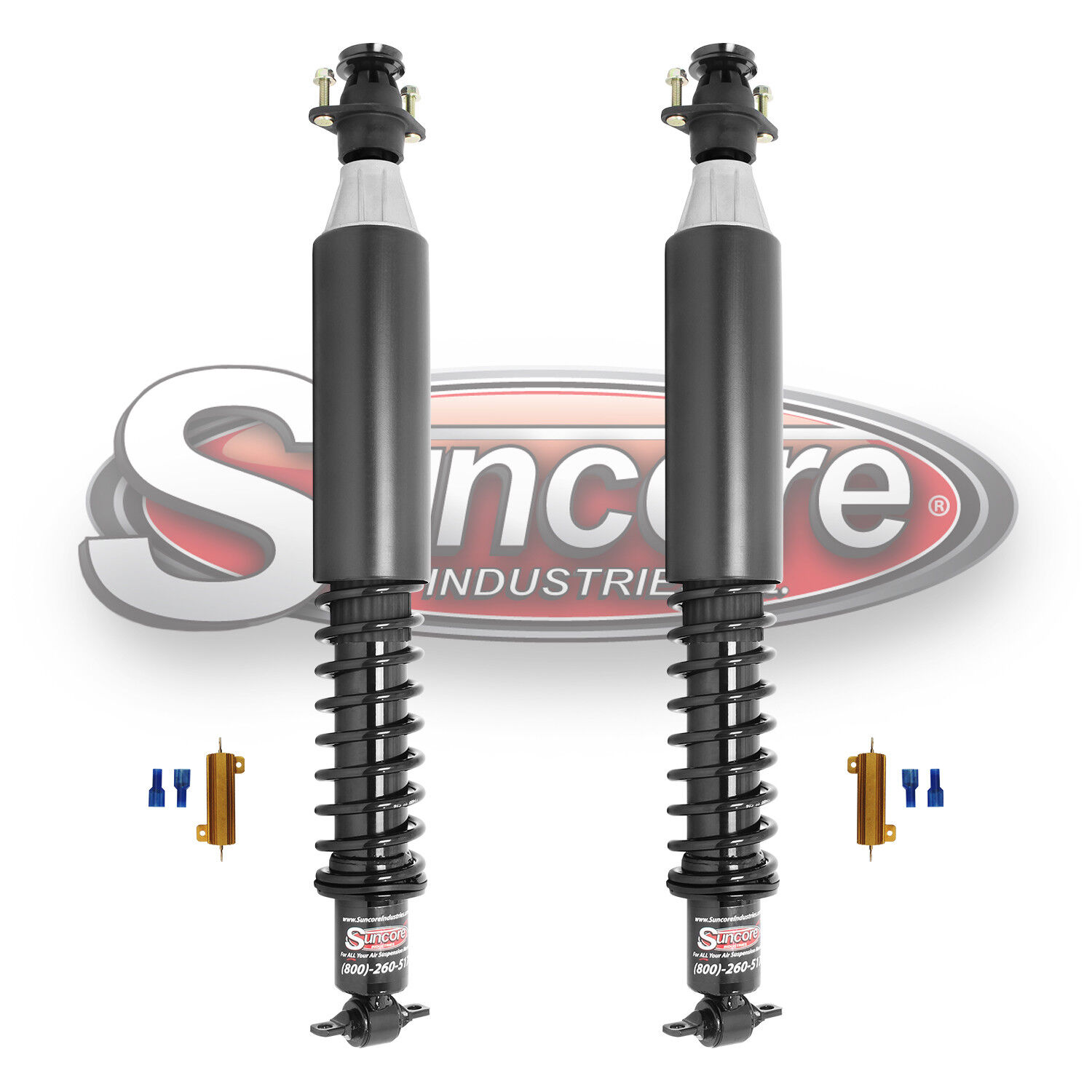 1998-2004 Cadillac Seville Rear Electronic Suspension to Heavy Duty Gas Shocks