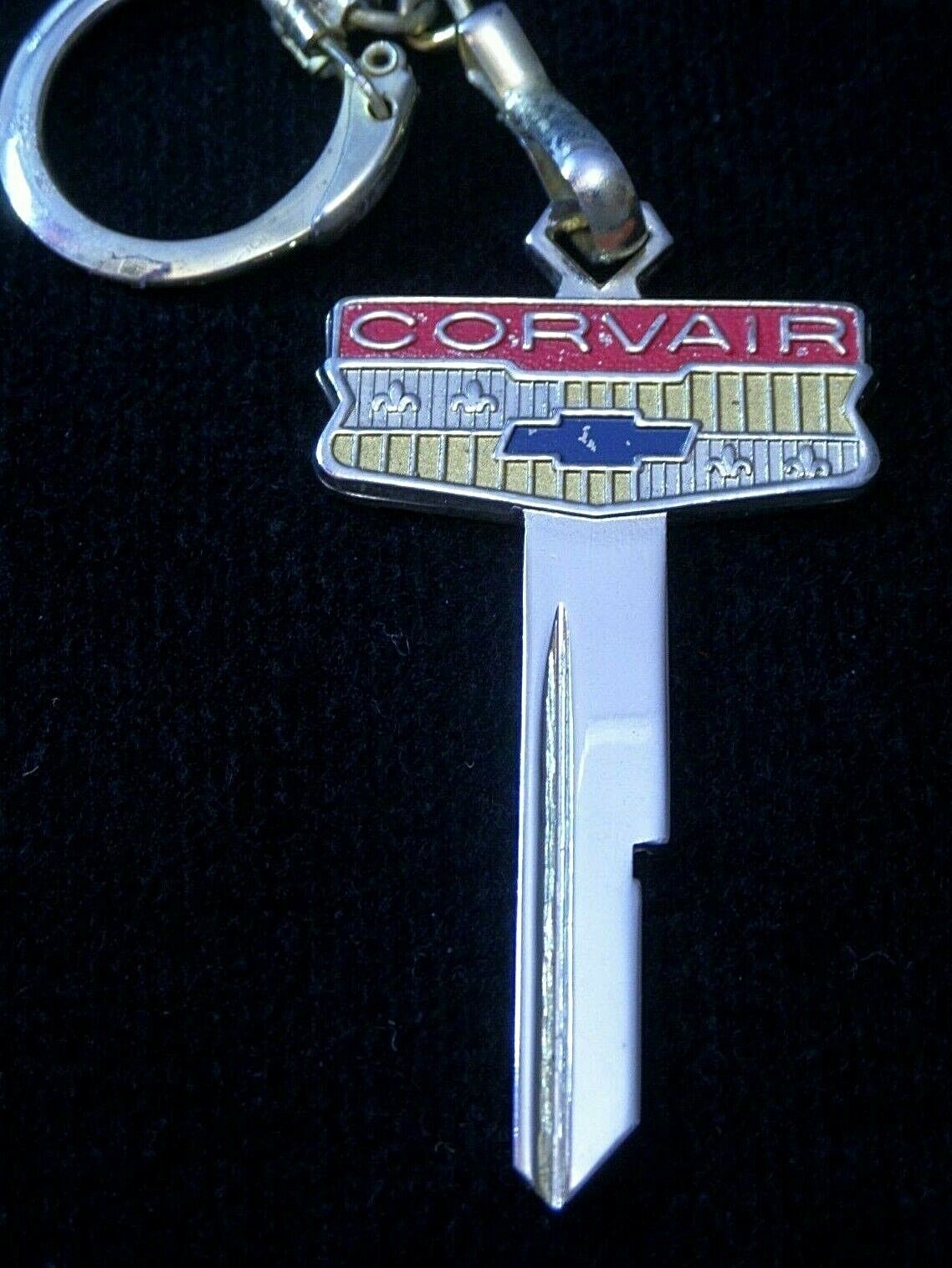 1968 CHEVROLET CORVAIR Gold Crest KEY BLANK fits 1968 NOS sealed Monza Vintage
