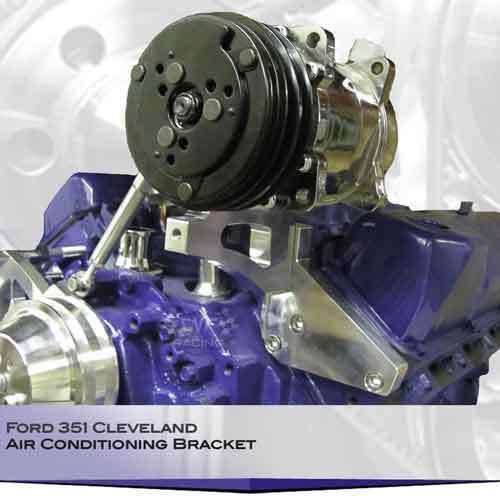 Ford 351C Air Conditioning Bracket Billet Aluminum Cleveland AC A/C Compressor