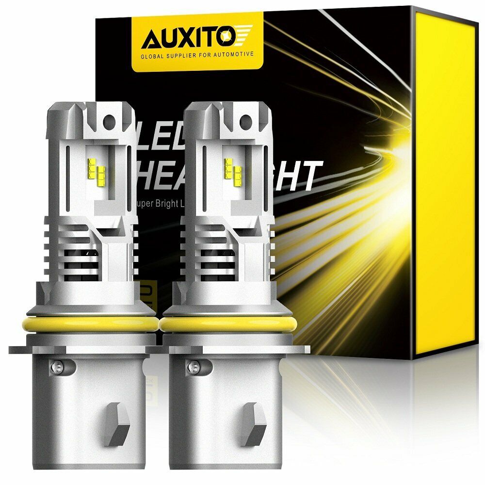 2* 9007 HB5 ZES LED Headlight Bulbs 120W 24000LM High Low Beam White 6500K EOE