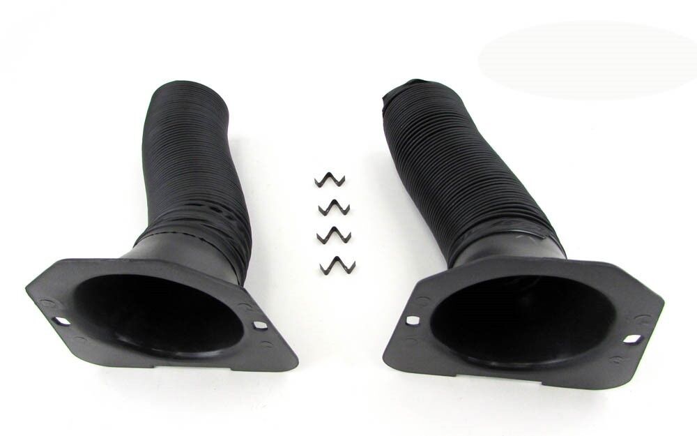 New 1960 - 1965 Ford Falcon Heater Defroster Duct Kit with Hoses and clips Pair