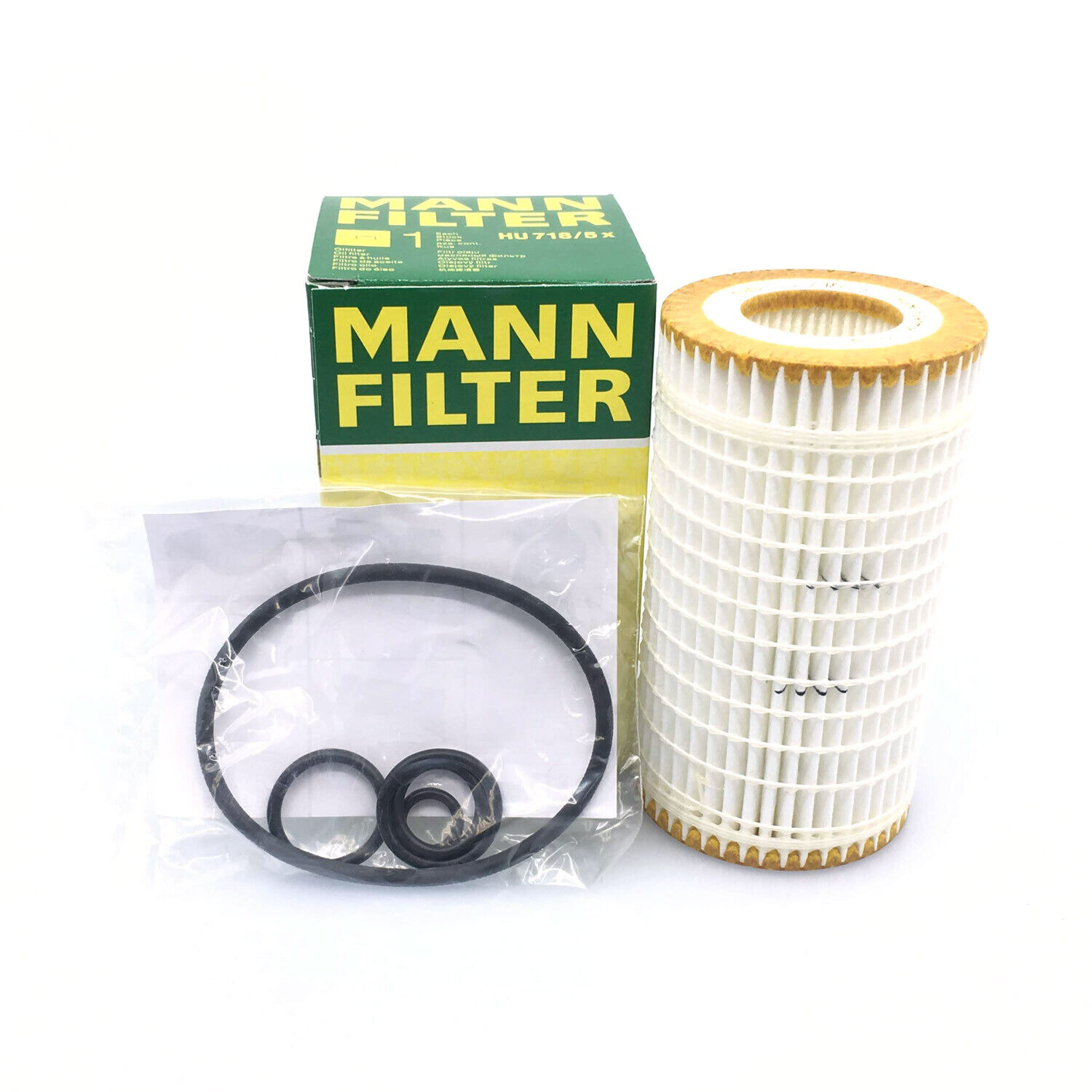 For Mercedes Chrysler Dodge Engine Oil Filter Kit Mann 0001802609