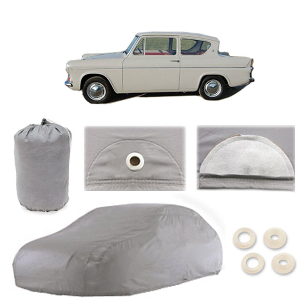 Ford Anglia 4 Layer Car Cover Fitted In Out door Water Proof Rain Snow Sun Dust