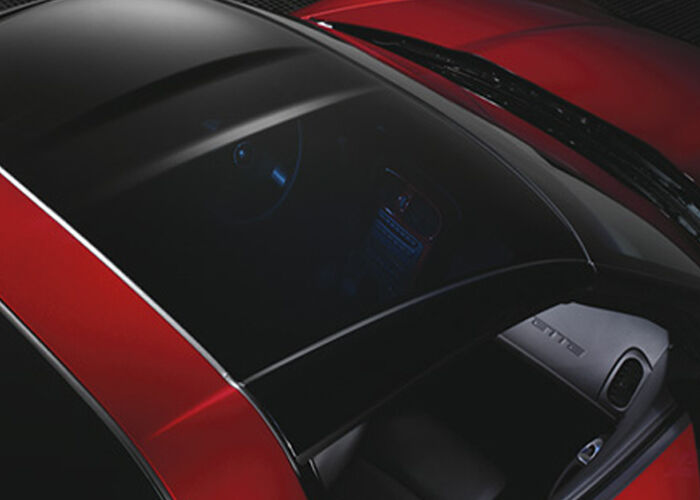 2005-2013 C6 Corvette GM Transparent Tinted Removable Roof Panel 12499572